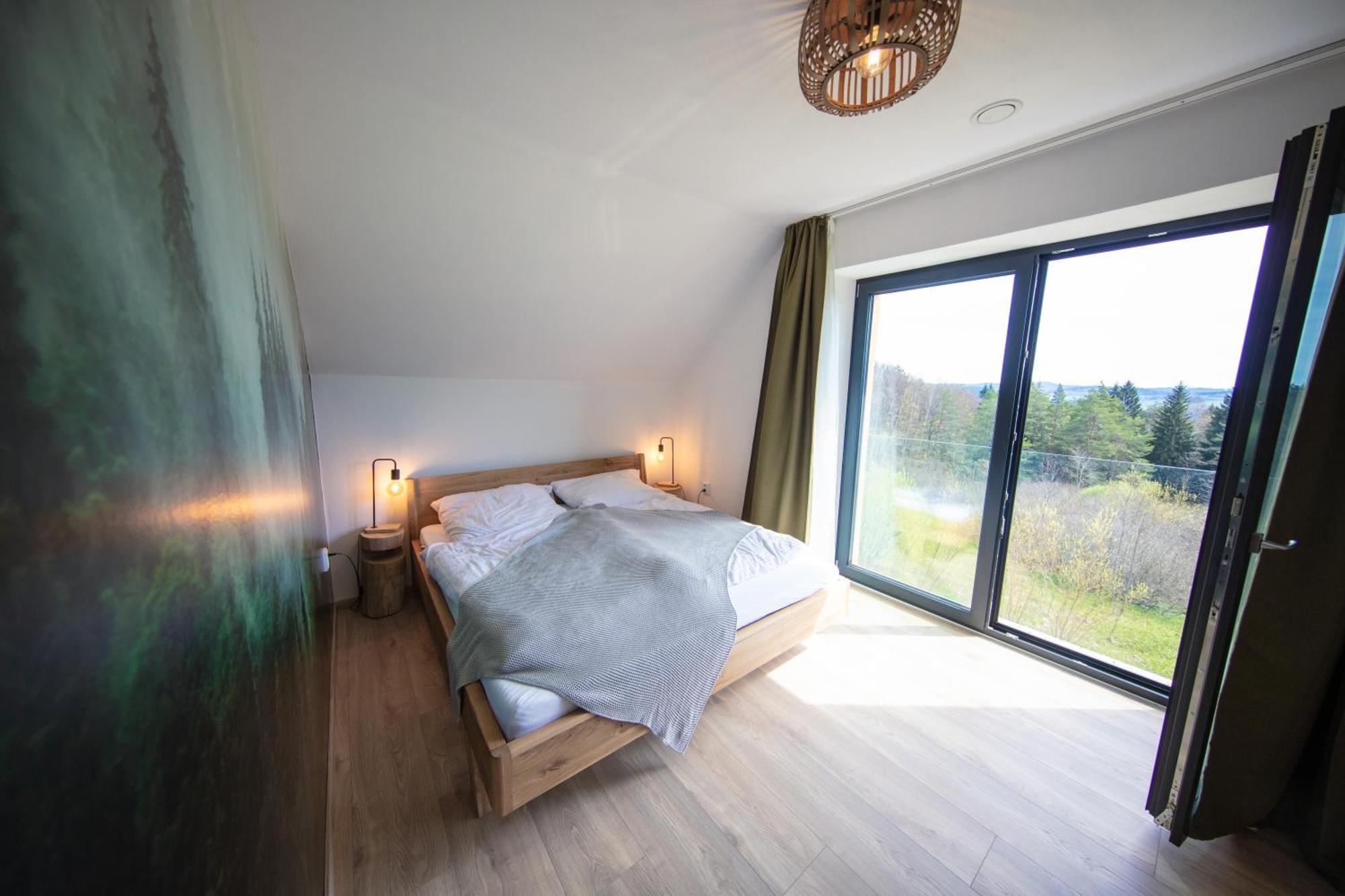 Vila Dvorecna Villa Loucovice Bagian luar foto